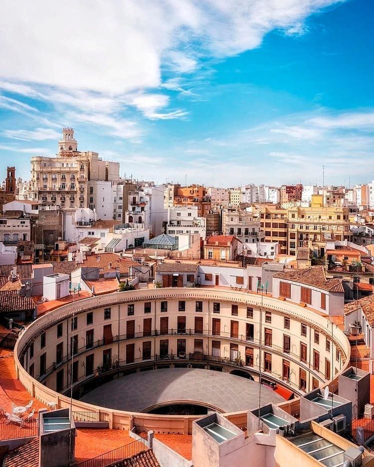 City views over Valencia